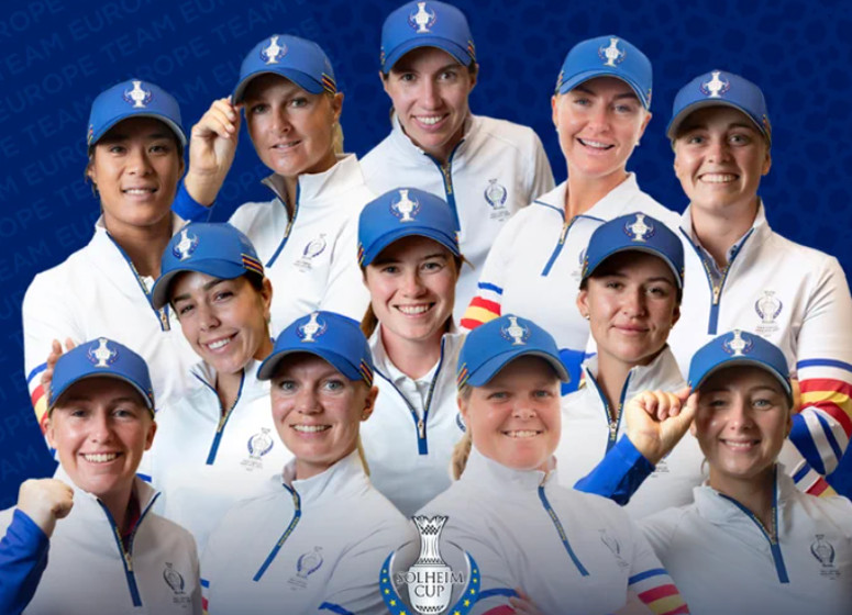 L'équipe européenne de Solheim Cup au complet !