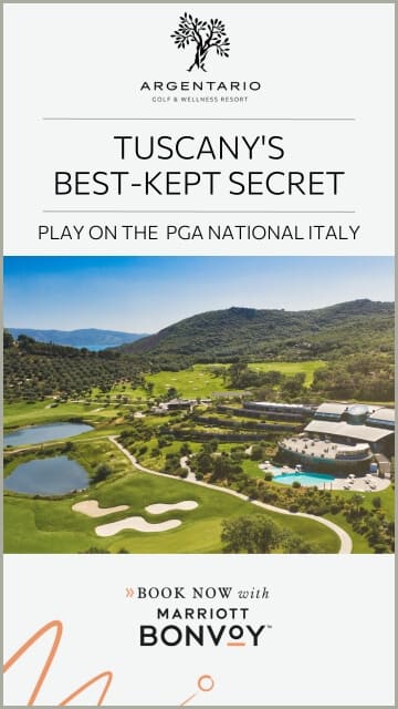 Argentario Golf Resort – C01 – 2023 – Book Now – Bannière verticale