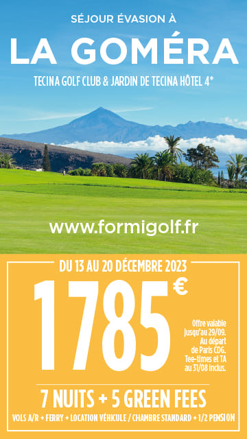 Formigolf C09 2023 – La Goméra – Bannière verticale