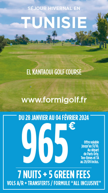 Formigolf C10 2023 – Tunisie El Kantaoui  – Bannière verticale