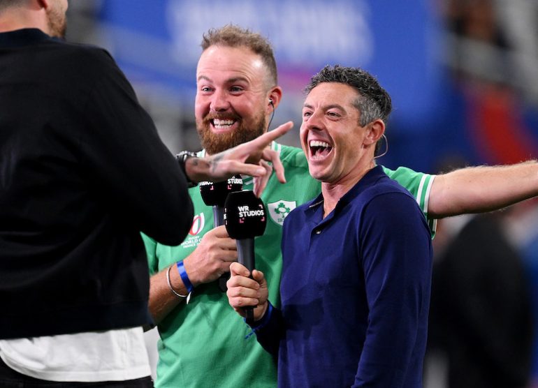 shane lowry Rory McIlroy Photo by Laurence Griffiths/Getty Images