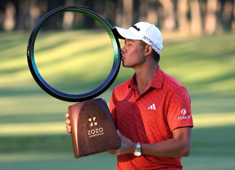 Collin Morikawa Photo by Lintao Zhang/Getty Images