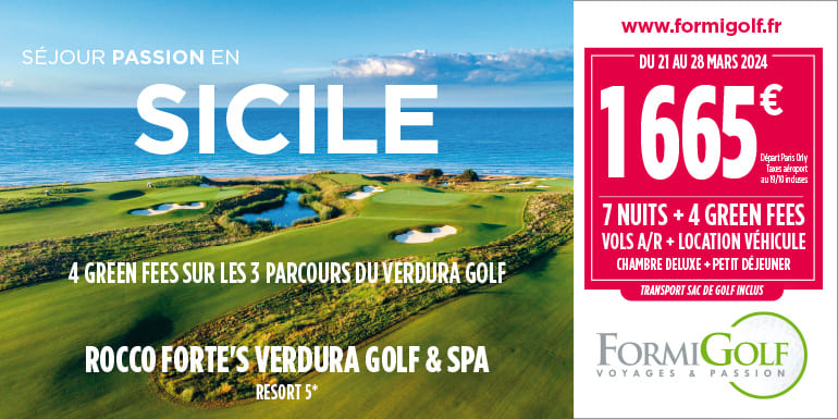 Formigolf C11 2023 – Sicile Verdura   – Bandeau