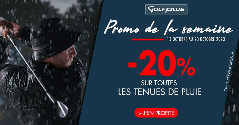 Tenue sales pluie golf