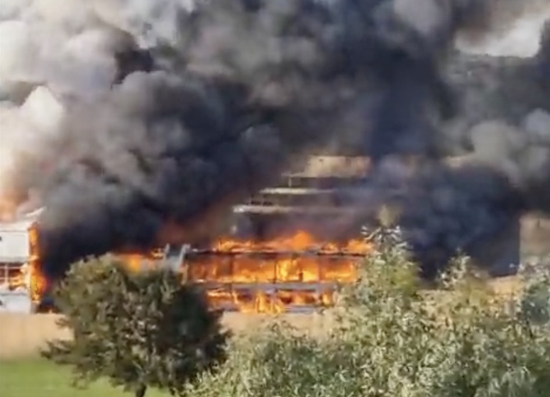 Les tentes d'hospitalité de la Ryder Cup partent en fumée après un incendie !