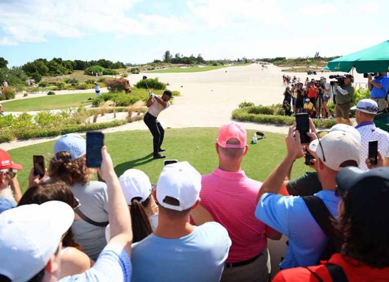 TIGER WOODS (Photo by Mike Ehrmann / GETTY IMAGES NORTH AMERICA / Getty Images via AFP)