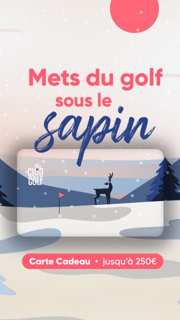 LeClub Golf C12 2023 Carte Kdo Noël – Bannière verticale