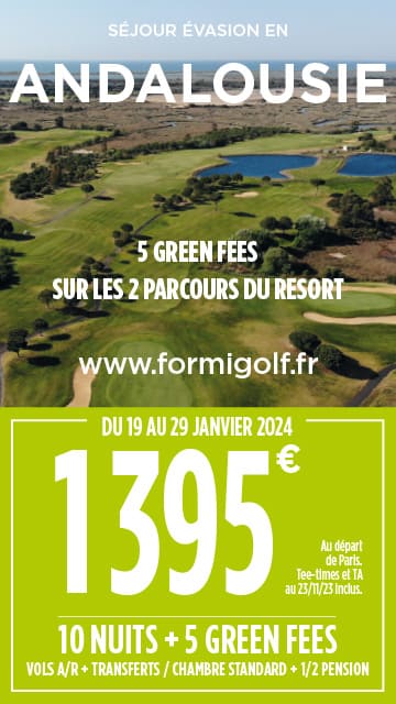 Formigolf C12 2023 – Andalousie – Bannière verticale