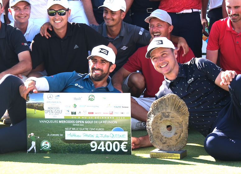 Matthieu Pavon et Julien Quesne champions de France de double