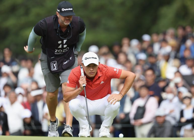 Collin Morikawa Photo by Lintao Zhang/Getty Images