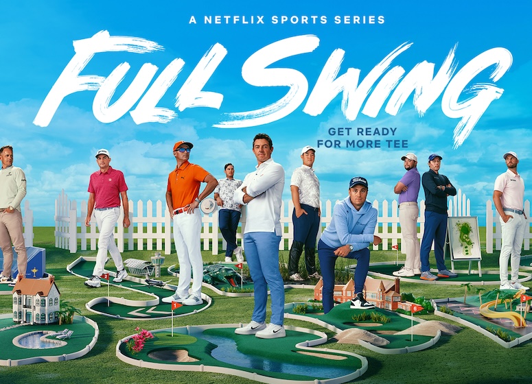 La saison 2 de Full Swing sur Netflix arrive le 6 mars avec 13 personnages vedettes dont un joueur du LIV !