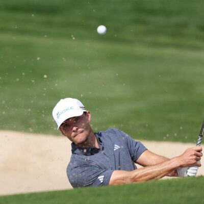 Le dunk de folie de Nicolai Højgaard sur le 17 du Majlis Course