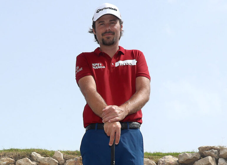 Victor Dubuisson Photo by Warren Little / GETTY IMAGES EUROPE / Getty Images via AFP