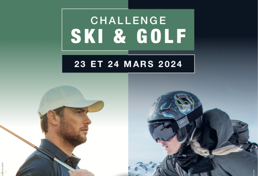Challenge Ski & Golf à Courchevel fin mars