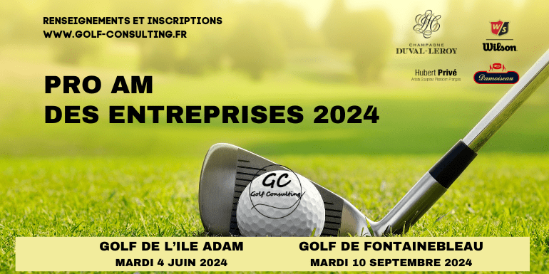 Golf Consulting D01 2024 ProAm des entreprises – bandeau