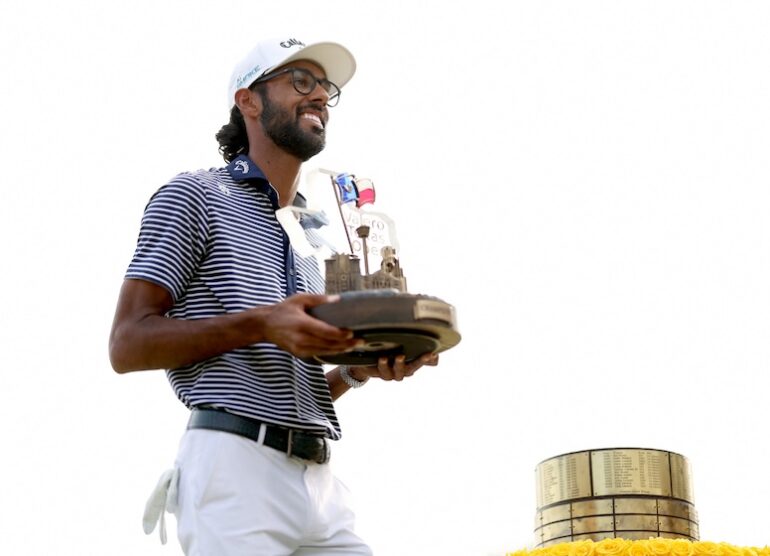 Akshay Bhatia Photo by Brennan Asplen / GETTY IMAGES NORTH AMERICA / Getty Images via AFP