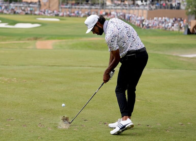 Akshay Bhatia Photo by Raj Mehta / GETTY IMAGES NORTH AMERICA / Getty Images via AFP