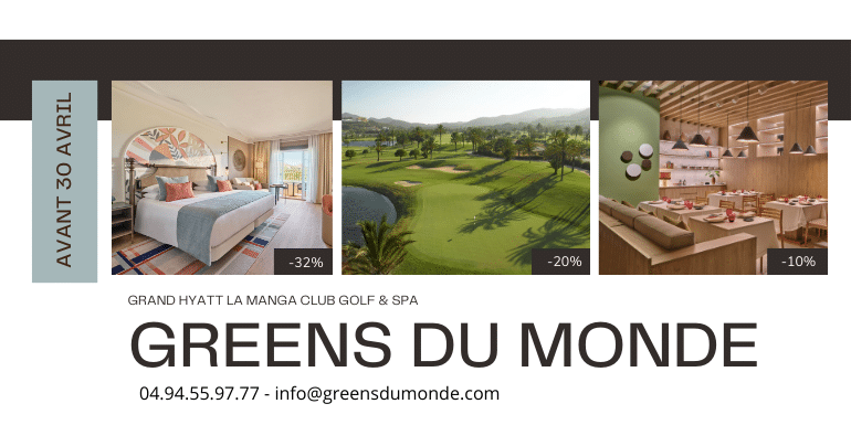 Greens du Monde D04 2024 – Hyatt La Manga – Bandeau