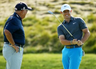 Rory McIlroy Butch Harmon Photo by Richard HEATHCOTE / GETTY IMAGES NORTH AMERICA / Getty Images via AFP
