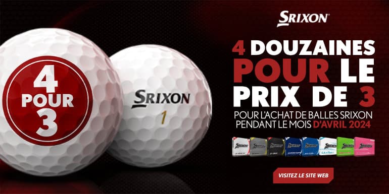 Srixon D08 2024 Balles Promo – Top Banner Mobile