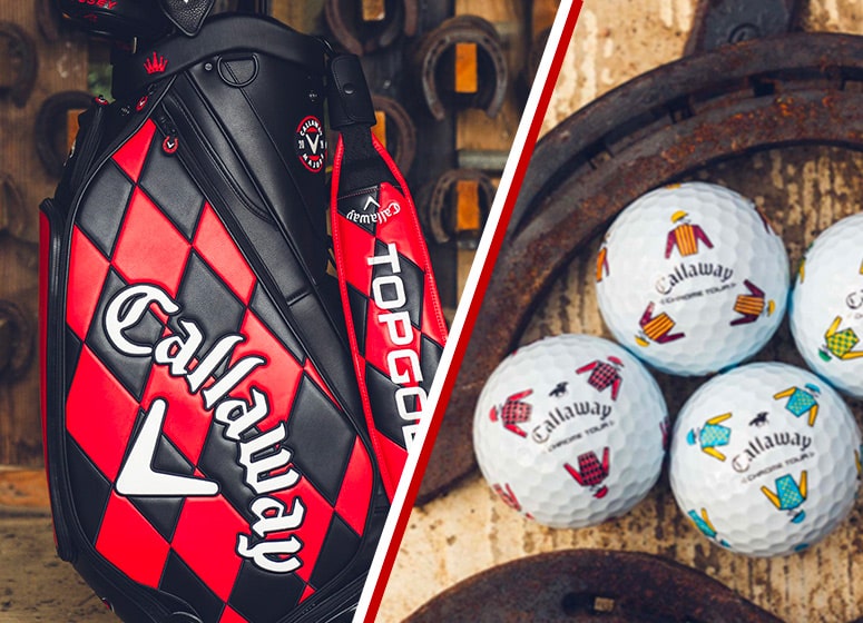 Callaway : Un sac et des balles spécial “derby” pour le PGA Championship
