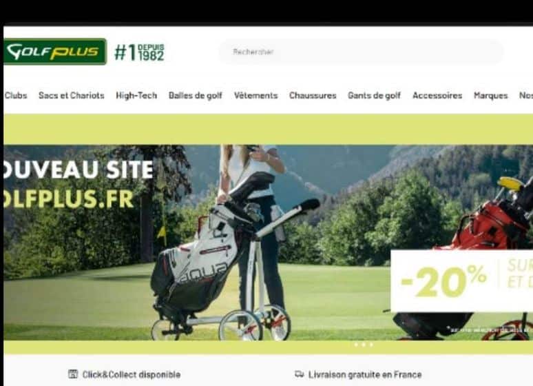 Golf Plus présente une nouvelle version de son site web