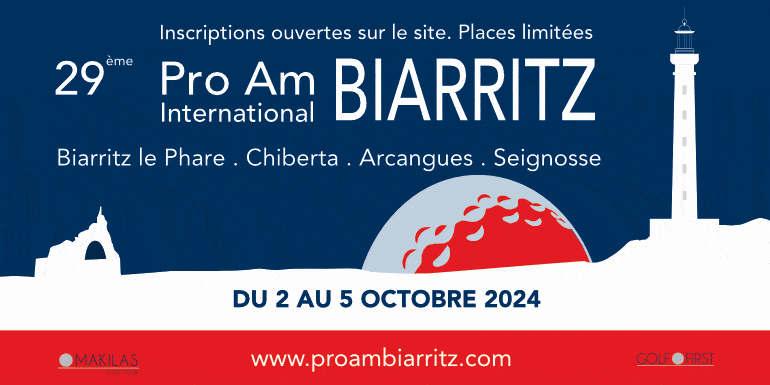 Golf First – D04 – 2024 – Proam de Biarritz – Bandeau