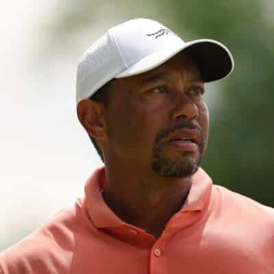 Tiger Woods Photo by Patrick Smith / GETTY IMAGES NORTH AMERICA / Getty Images via AFP