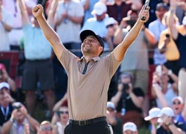 Xander Schauffele Photo by ROSS KINNAIRD / GETTY IMAGES NORTH AMERICA / Getty Images via AFP