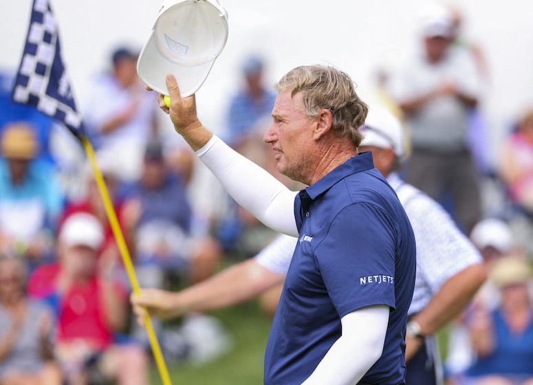 Ernie Els décroche son premier Majeur chez les seniors