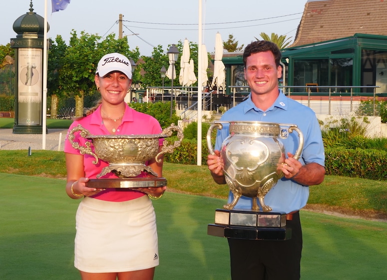 Emma Falcher et Louis Bonte, grands vainqueurs de la Biarritz Cup