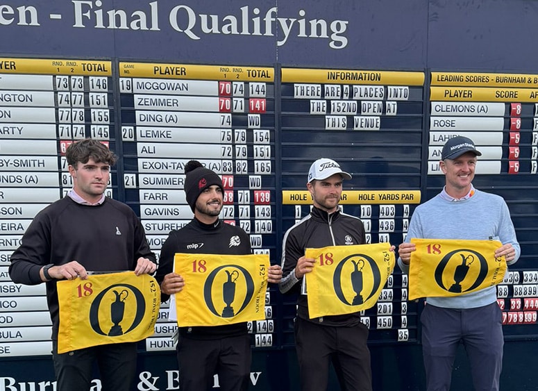 Justin Rose parmi les qualifiés pour Troon, les Français manquent l'occasion