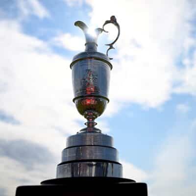 CLARET JUG THE OPEN ROYAL AND ANCIENT Photo by Oisin Keniry/R&A via Getty Images