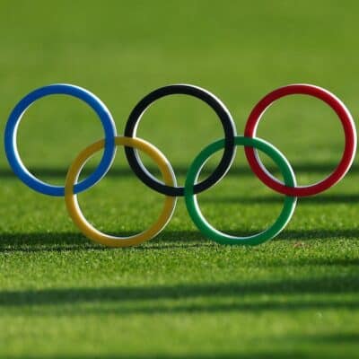 Olympic ring Photo by Andrew Redington/Getty Images