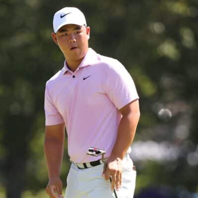 Tom Kim Photo by Mike Mulholland / GETTY IMAGES NORTH AMERICA / Getty Images via AFP