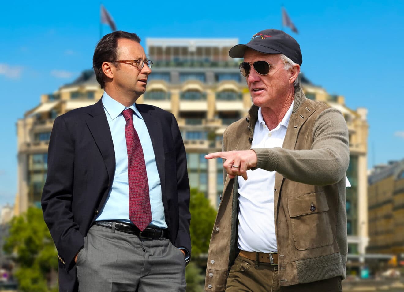 Greg Norman à Paris ! Pascal Grizot discute avec le boss du LIV