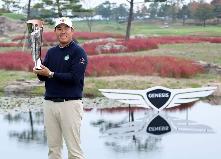 La victoire au premier trou de play-off pour Byeong Hun An devant Tom Kim. 5e top 10 de la saison pour Antoine Rozner