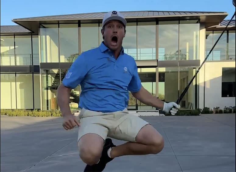 Bryson DeChambeau a enfin réussi son trou en un et sa joie est explosive !