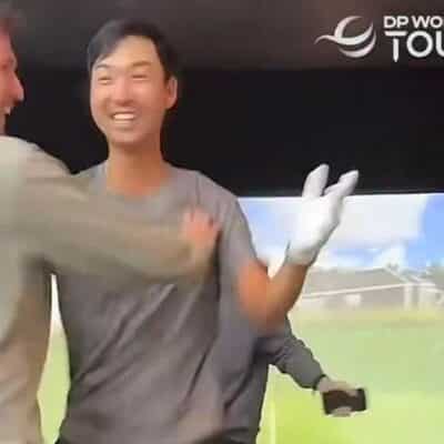Vidéo : Deux trous en un de Min Woo Lee sur... simulateur