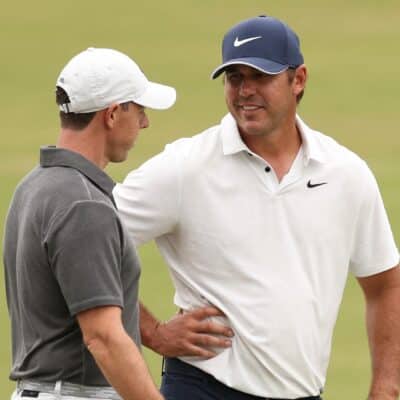 Brooks Koepka Rory McIlroy Ezra Shaw/Getty Images/AFP