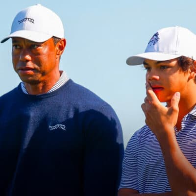 Woods Tiger Charlie ©Getty/AFP