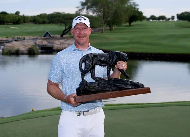 Malgré un double bogey, le Sud-Africain Shaun Norris l'emporte à Leopard Creek. Martin Couvra dans le top 10