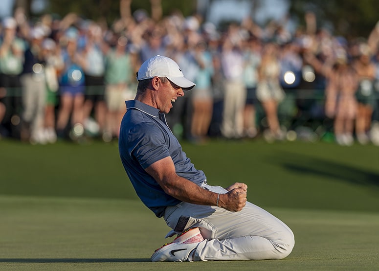 Rory McIlroy de retour à Augusta pour jouer... avec son père