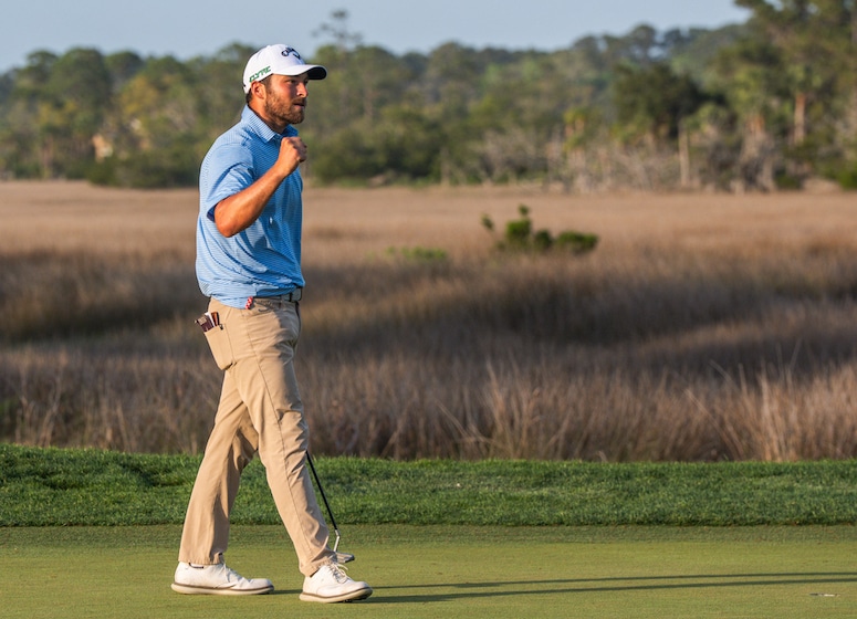 Jérémy Gandon triomphe en play-off et peut rêver du PGA Tour