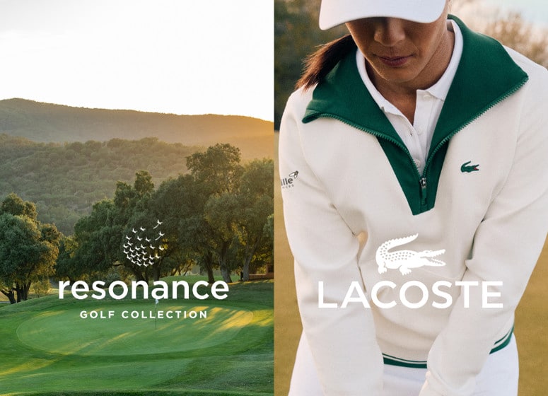 Resonance et Lacoste lancent les Lacoste Golf Series pour célébrer un nouveau partenariat d'exception