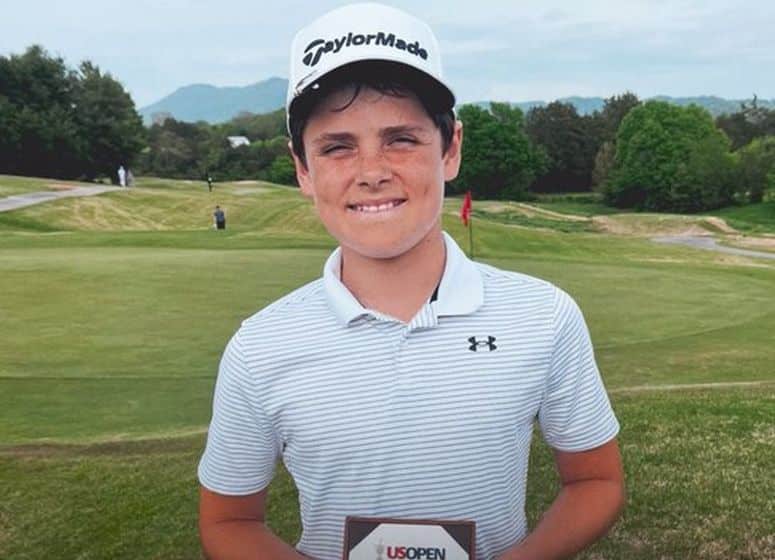 Un jeune amateur de 14 ans valide en play-off son ticket pour la finale des qualifications de l'US Open