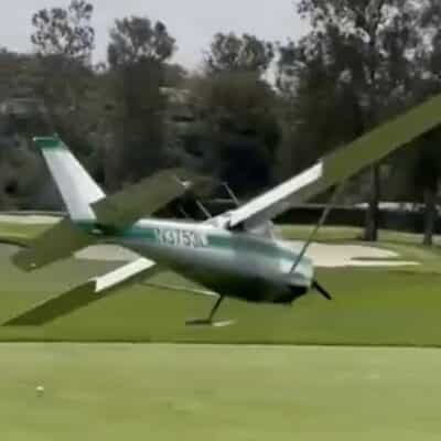 avion-atterrissage-catastrophe-ugence-riviera-country-club