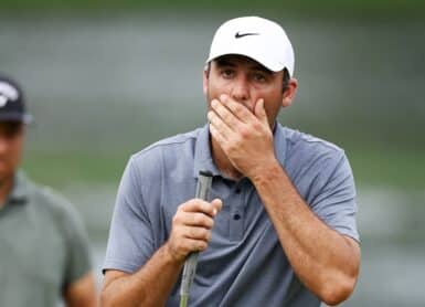 Scottie Scheffler Photo by Jared C. Tilton / GETTY IMAGES NORTH AMERICA / Getty Images via AFP
