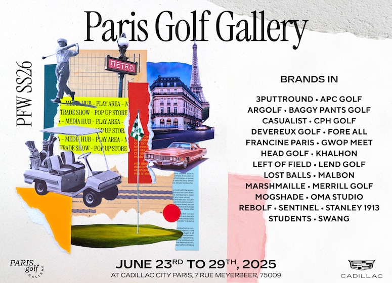 Paris Golf Gallery : le golf lifestyle entre en scène pendant la Fashion Week
