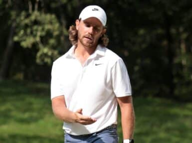 Tommy Fleetwood Photo by Andrew Redington / GETTY IMAGES NORTH AMERICA / Getty Images via AFP